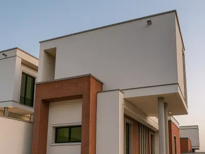 3D Model Two-Story Waterfront Chalet Low-poly 3D model