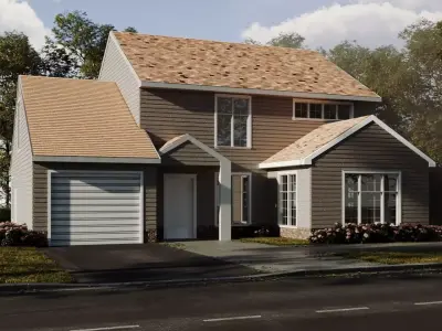 USA Neighbourhood 2 3D model
