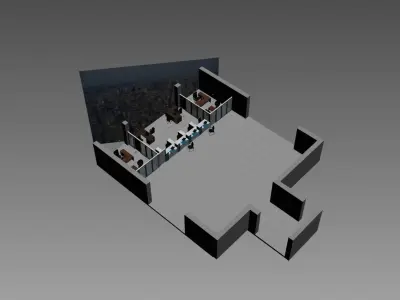 office room co611 a03 3D model