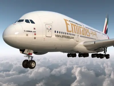  Airbus A380-800 Emirates 