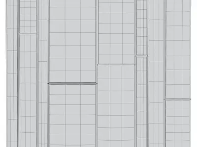 Wall Panel Decoration 3d model Low-poly 3D model