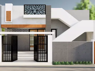 House 34 3D model purchase