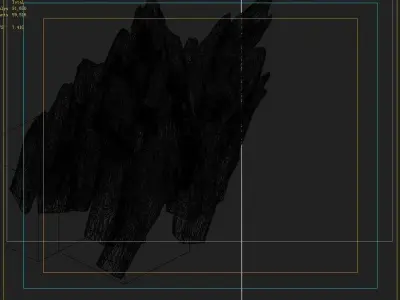 Explore the mountains - rocks 024 3D model