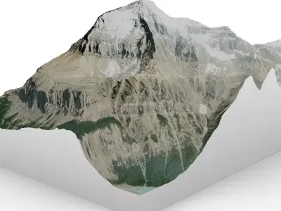 Mount Robson  3D model