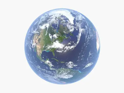 Photorealistic Earth - 4K Textures 3D model