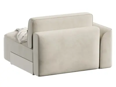 Canape Space M 3D model