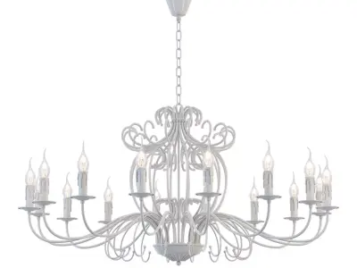 Chandelier Amaro E 1 1 16 W 3D model