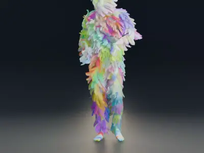 Dance Animation 3D model