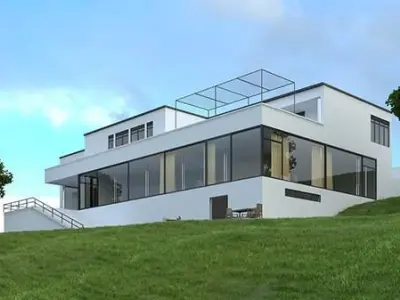 Casa Tugendhat villa 3D model