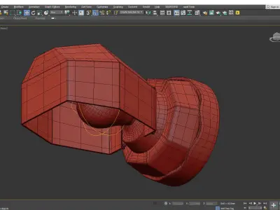 Norfolk Sconce Low-poly 3D model