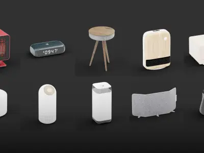 Mega Pack 10 000 furniture  Models Cycles And Eevee 3D model