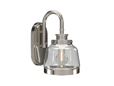 Judson 1-Light Bath Vanity Wall Light 3D model