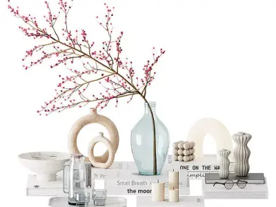 Decorative Set 3D model 44