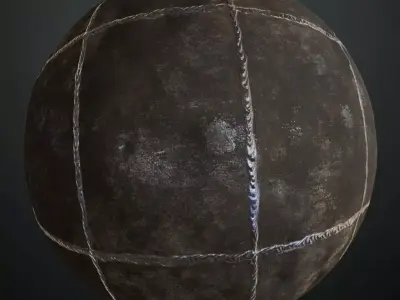 Rusty Industrial Metal Plate PBR Seamless Texture