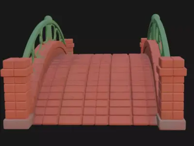 Bridge 3d model 3D model