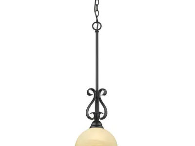 Aileen Single Dome Pendant Free 3D model