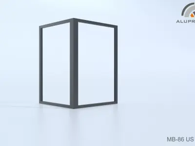 Aluprof MB-86US-ST 006 W-0254 Free 3D model