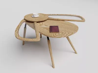 Beetle coffee table 3D model