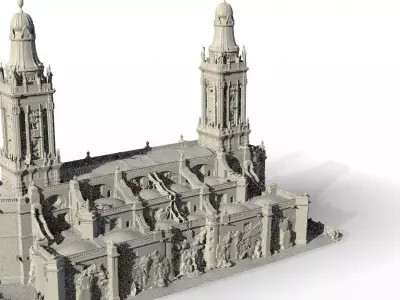 Church In Ruins variation 3D model
