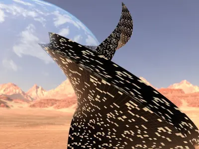 Modern Skyscraper 3D model