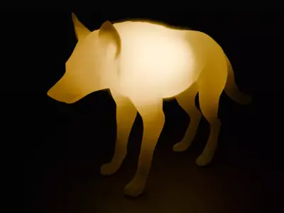 Indirect lighting by Hyena 3D model