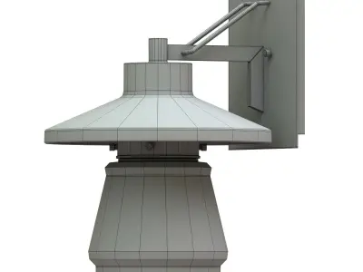 Globe Electric Montgomery 1-Light 3D model