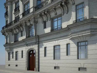 Old Building XXII 3D model