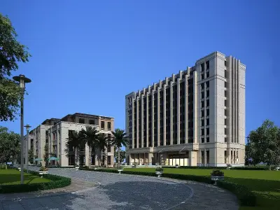 Hotel Exterior 3D model