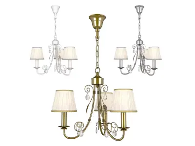 78103x Modesto Lightstar Chandelier 3D model