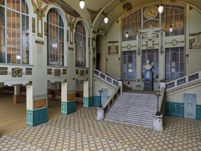 Vitebsk railway station in Sankt Peterburg 3D model