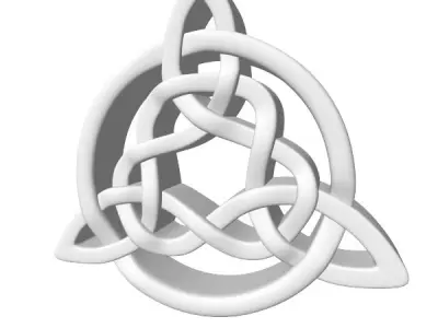Celtic Knot 5 3D model