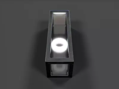 Wall Light V01 - Low Poly Low-poly 3D model