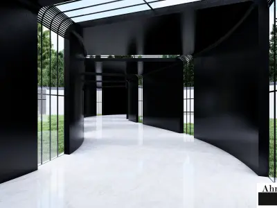 Yin Yang Museum 3D model