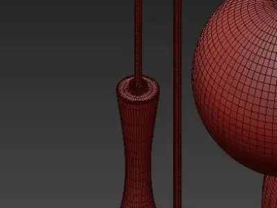 Hanglamp Drops  Wonen  Lighting 3D model