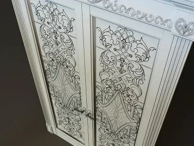 doors classic 003 3D model