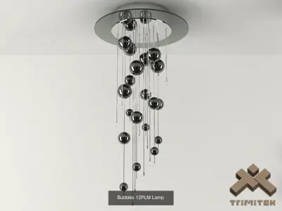 Bubbles Lamps Set 3D Model Pack