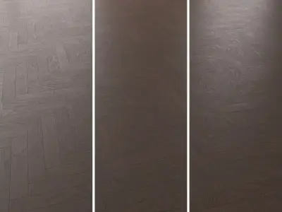 Parquet Oak Marrone NEW Firestop set 2 3D model