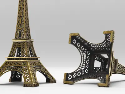  Eiffel Tower Bronze Replica 