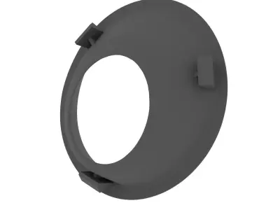 Inner right mirror cover for the Renault Sandero 8200815703 3D print model