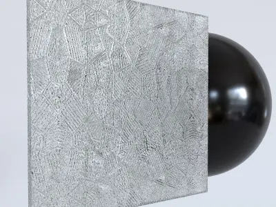 Fluted Glass  Texture