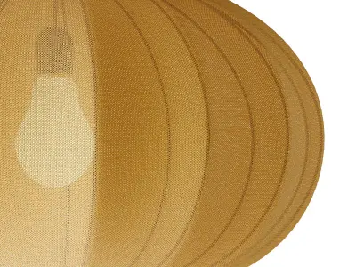 Knit Wit Oval Pendant light 3D model