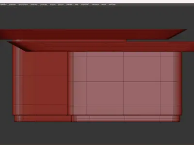 CENTER TABLE STERN Low-poly 3D model