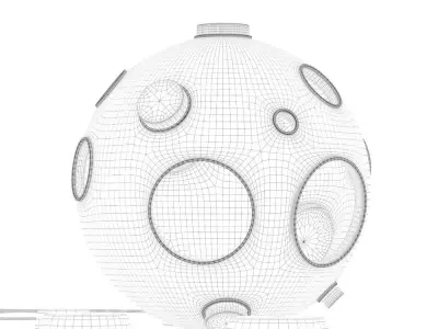 Unique Floor Lamp  3D model