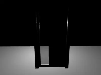 Office Door Low-poly 3D model