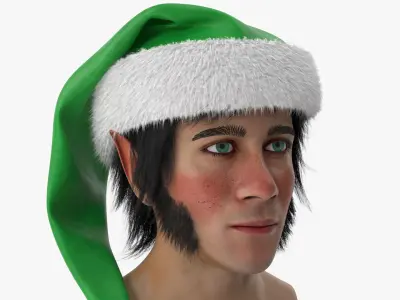  Christmas Elf Head 5 
