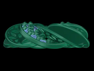 light weight Earring-10 3D print model