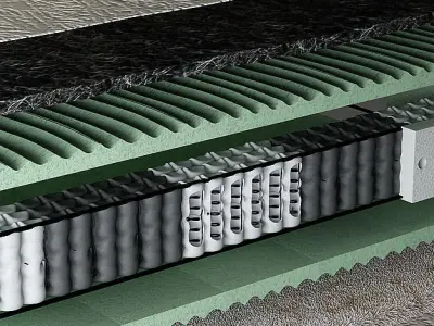 mattress stacking 3D model