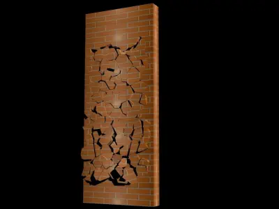 3d Mapping Wall Breaking 3D model