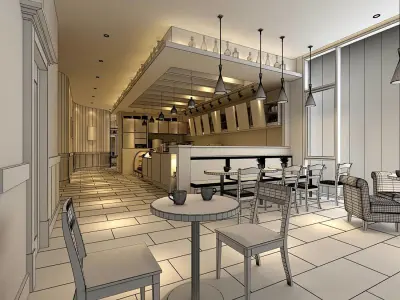 Business - Retail - Shop 9425 3D model