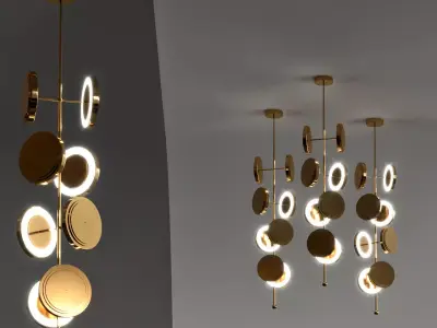 Laroce chandelier 3D model